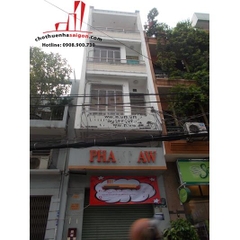 cho thuê nhà nguyên căn mặt tiền đường nguyễn văn thủ  phường dakao quận 1, giá cho thuê:35tr/tháng