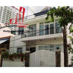 cho thuê villa quận 2, đường nguyễn văn hưởng, khu biệt thự bờ sông giá 2500$