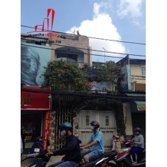 cho thuê nhà nguyên căn quận bình thạnh, mặt tiền đường nguyễn văn đậu giá cho thuê: 26tr//tháng