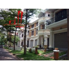 cho thuê biệt thự khu biệt thự lan anh, phường bình an , quận 2