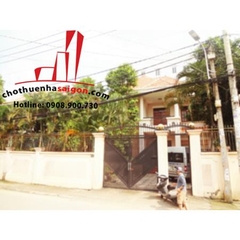 cho thuê villa sân vườn đường trần não, quận 2
