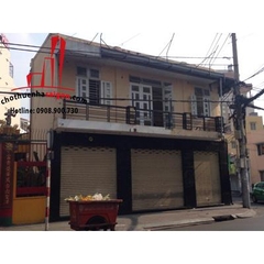 cho thuê nhà góc 2 mặt tiền đường trần quang khải, quận 1, giá cho thuê: thương lượng