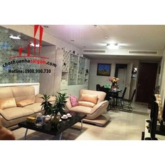 Căn hộ  cao cấp cho thuê City Garden, 3 PN décor nội thất cao cấp, giá cho thuê:1500$/tháng