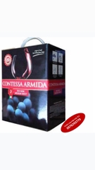 Rượu vang bịch Ý Contessa Armida Romandiola Ngọt 3L