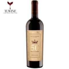 Rượu vang Ý 50 Anniversario Negroamaro Primitivo