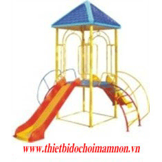 Nhà tròi 2 cầu trượt