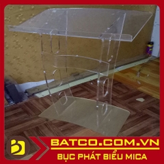 Bục phát biểu mica