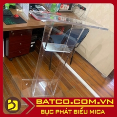 Bục phát biểu mica