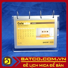 Đế lịch để bàn mica