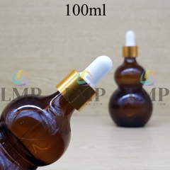 Chai hồ lô nắp bóp khoen nhôm 100ml