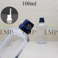Chai tinh dầu nắp dày 100ml