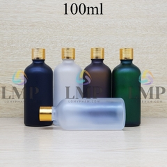 Chai tinh dầu phun mờ nắp sọc 100ml
