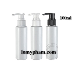 Chai trắng đục vai ngang vòi van 100ml
