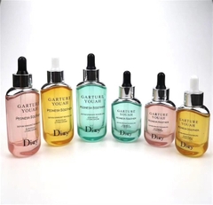 Chai màu nắp bóp trắng khoen bạc 30ml