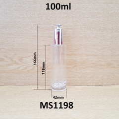 Chai TT trong / mờ nắp nhấn 100ml