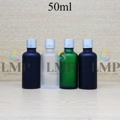 Chai tinh dầu phun mờ nắp xi 2 viền 50ml