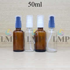 Chai tinh dầu đầu xịt giọt KO viền 50ml