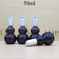 Chai hồ lô nắp nhấn 50ml