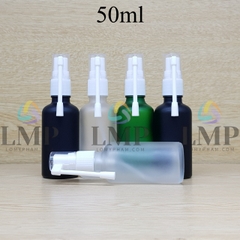 Chai tinh dầu phun mờ xịt mũi xoay 360 độ 50ml