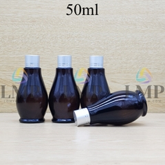 Chai đèn dầu nắp xi 2 viền 50ml