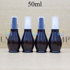 Chai đèn dầu đầu xịt giọt KO viền 50ml