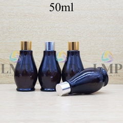 Chai đèn dầu nắp xi KO viền 50ml