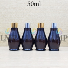 Chai đèn dầu nắp xi KO viền 50ml