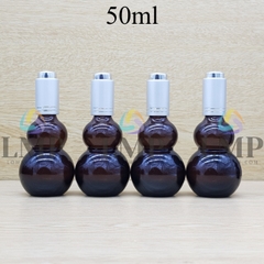 Chai hồ lô nắp nhấn 50ml
