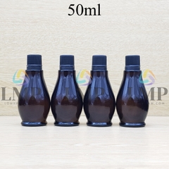 Chai đèn dầu nắp nhựa mỏng 50ml
