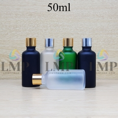 Chai tinh dầu phun mờ nắp xi KO viền 50ml
