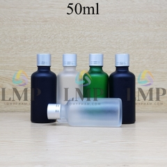 Chai tinh dầu phun mờ nắp xi 2 viền 50ml