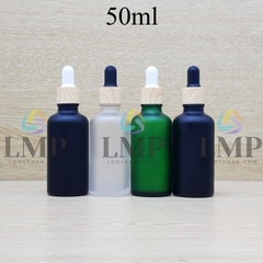 Chai tinh dầu phun mờ nắp bóp khoen vân gỗ 50ml