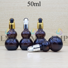 Chai hồ lô nắp bóp quai xách 50ml