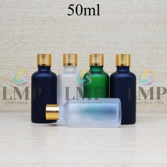 Chai tinh dầu phun mờ nắp sọc 50ml
