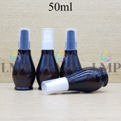 Chai đèn dầu đầu xịt giọt KO viền 50ml