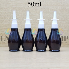 Chai đèn dầu xịt mũi vuông thẳng 50ml