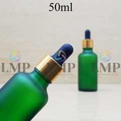 Chai tinh dầu phun mờ nắp bóp khoen nhôm 50ml