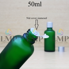 Chai tinh dầu phun mờ nắp xi 2 viền 50ml
