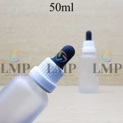 Chai tinh dầu phun mờ nắp bóp sọc dày 50ml