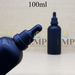 Chai tinh dầu phun mờ nắp bóp sọc dày 100ml