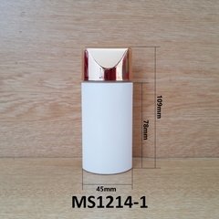 Tuýp dẹp màu trắng 60ml