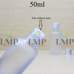 Chai tinh dầu phun mờ nắp xi 2 viền 50ml