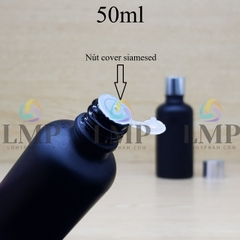 Chai tinh dầu phun mờ nắp xi KO viền 50ml