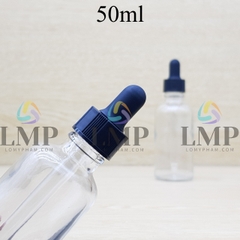 Chai tinh dầu nắp bóp khoen nhựa sọc 50ml