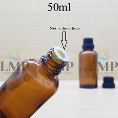 Chai tinh dầu nắp dày 50ml