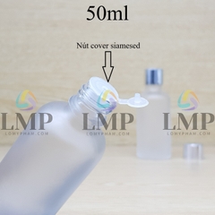Chai tinh dầu phun mờ nắp xi KO viền 50ml