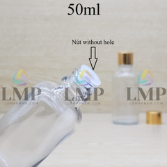 Chai tinh dầu nắp xi KO viền 50ml