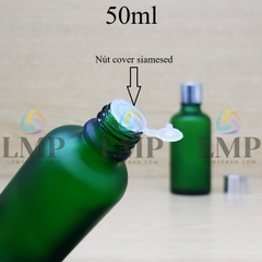 Chai tinh dầu phun mờ nắp xi KO viền 50ml