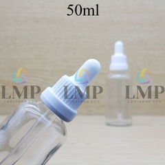 Chai tinh dầu nắp bóp sọc dày 50ml