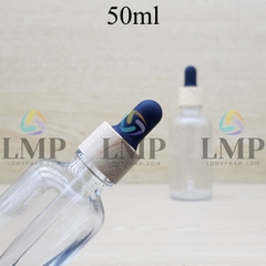 Chai tinh dầu nắp bóp khoen vân gỗ 50ml